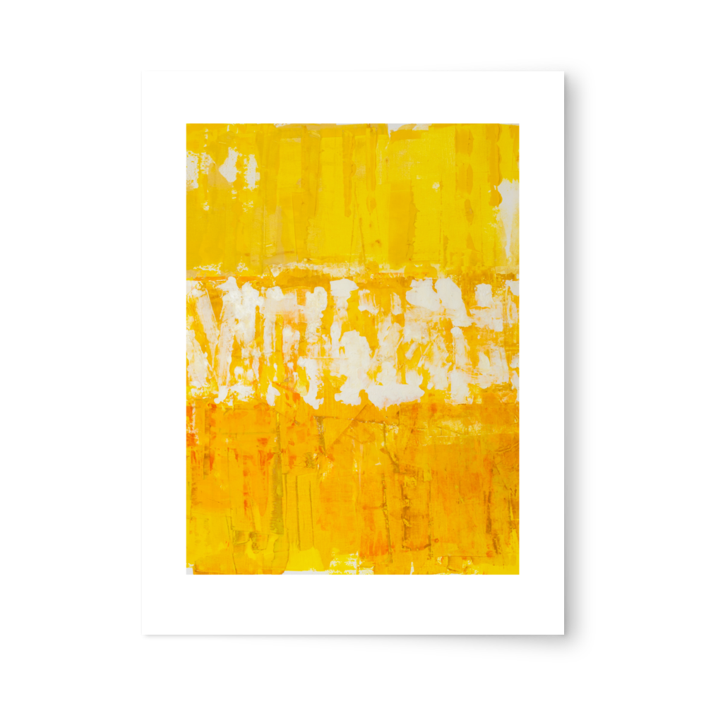 Yellow Photo paper poster