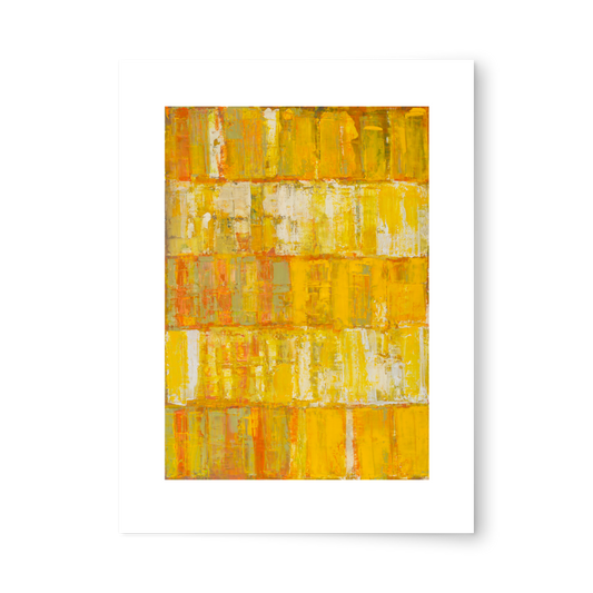 Gold / Green Photo paper poster