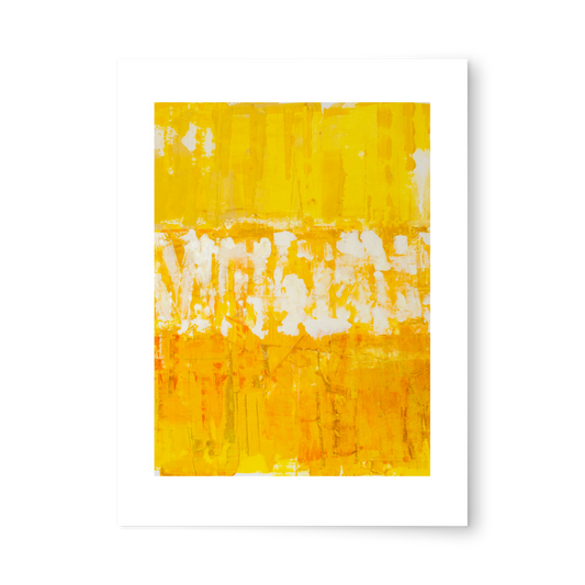 Yellow Photo paper poster